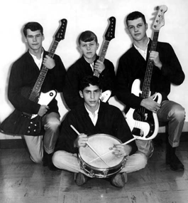 Dan's first band, the Squires